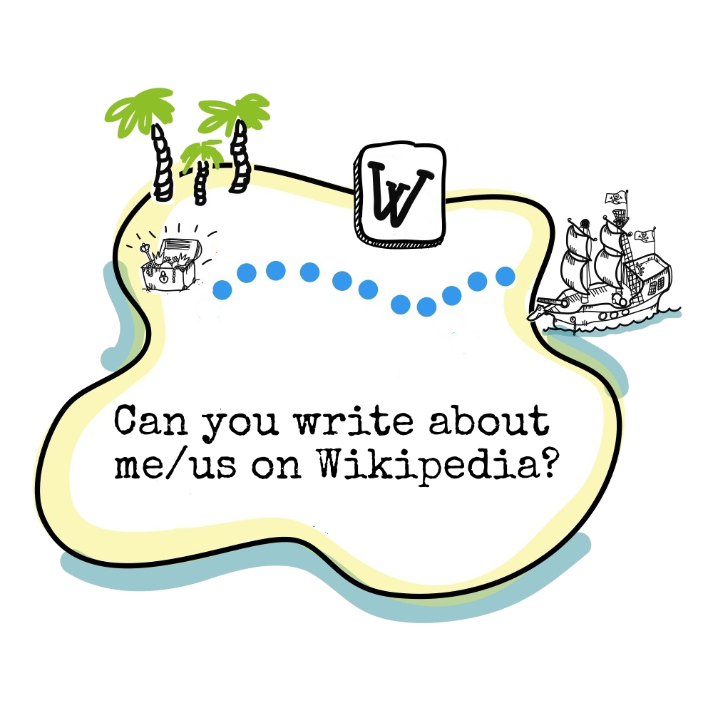 Can you write a Wikipedia article about me or us? - Piilotettu aarre
